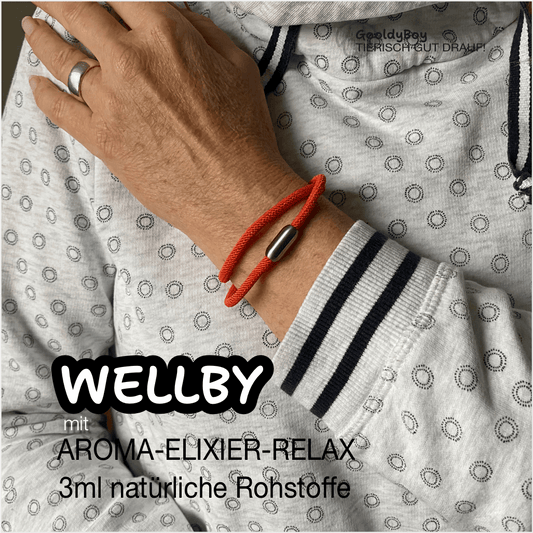 Aroma-Armband WELLBY-RELAX - FOMO geeignet