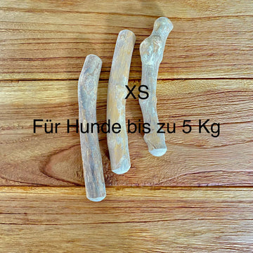 Hundekaustab aus Kaffeeholz XS-S-M-L